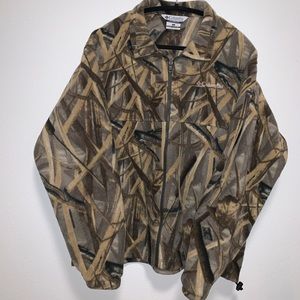 Men’s Columbia PHG Camo Fleece Jacket